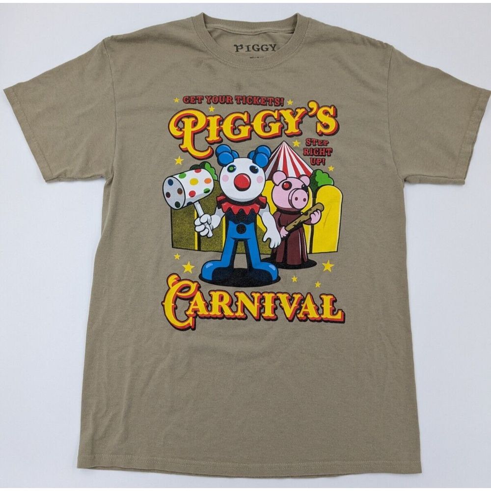 Vintage Piggys Carnival Roblox T-Shirt Hot Topic Adult Men's Size Medium Vintage